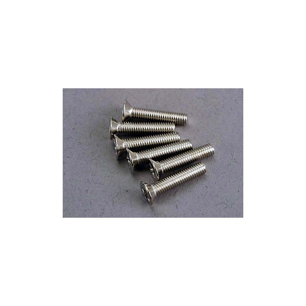 Screws M3x15mm Countersunk (6)