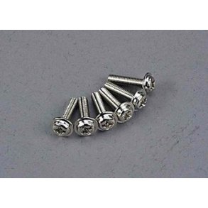 Screws M3x12mm Washerhead (6)