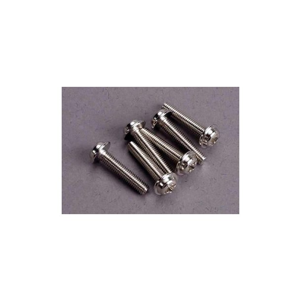 Screws M3x15mm Washerhead (6)