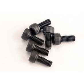 Screws M2.5x6mm Cap-head Hex Socket (6)