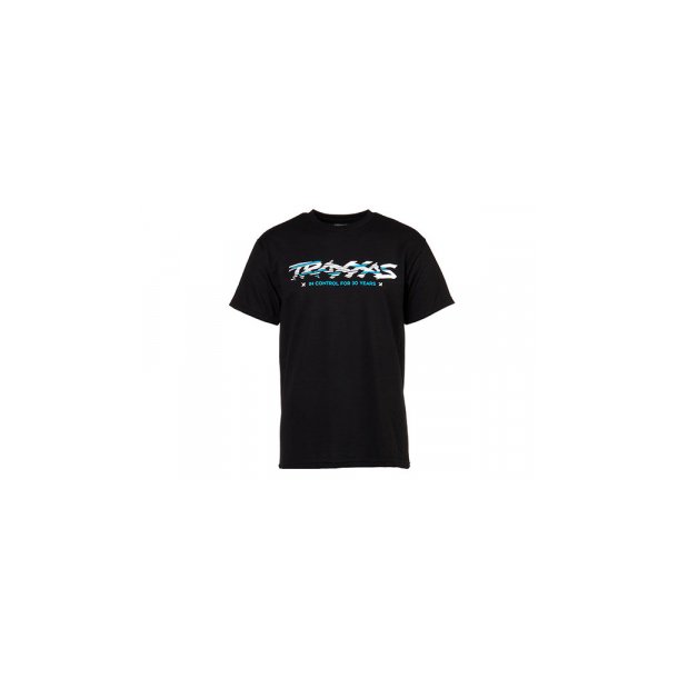 T-shirt Black Traxxas-logo Sliced XL