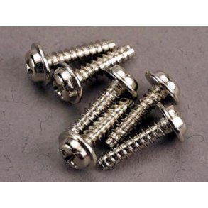 Screws 3x12mm Self-tapping Washerhead (6)