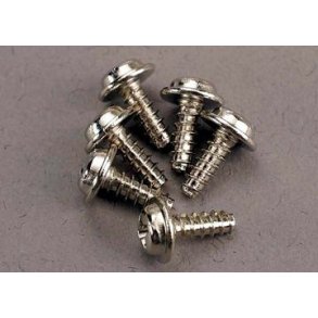 Screws 3x8mm Self-tapping Washerhead (6)