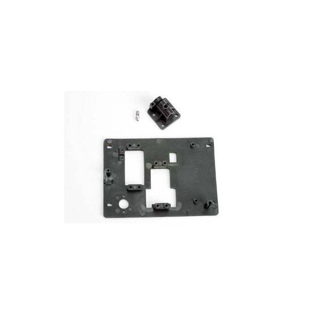 Radio Tray / Drive Shaft Mount / Pressure Fitting Nitro Vee