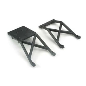 Skid Plates Front and Rear Black