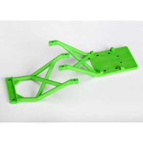 Skid Plates Front and Rear Green