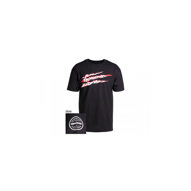 T-shirt Black Traxxas-logo Slash XL