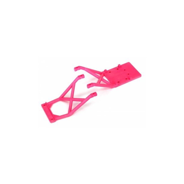 Skid Plates Front and Rear Pink