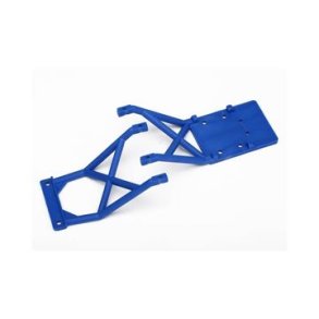Skid Plates Front and Rear Blue