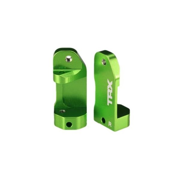 Caster Block Aluminium Green (Pair)