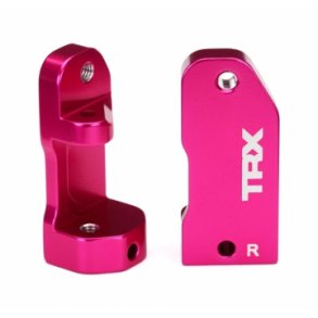 Caster Block Aluminium Pink (Pair)