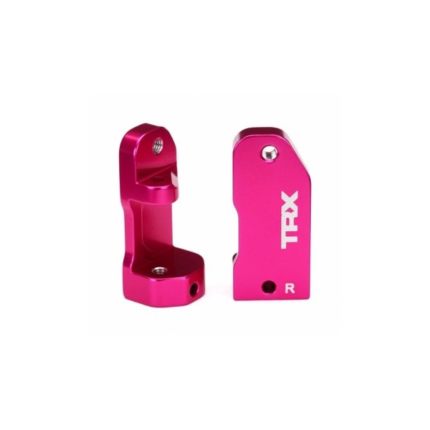 Caster Block Aluminium Pink (Pair)