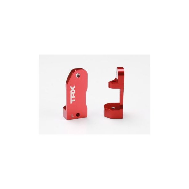 Caster Block Aluminium Red (Pair)