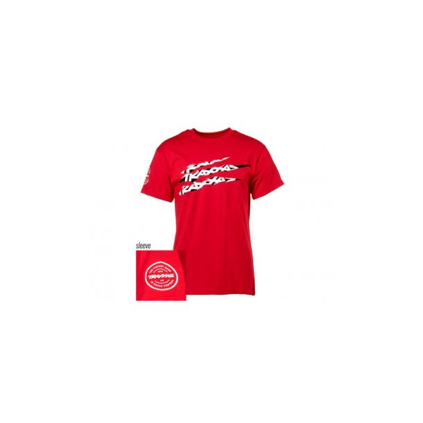 T-shirt Red Traxxas-logo Slash XL