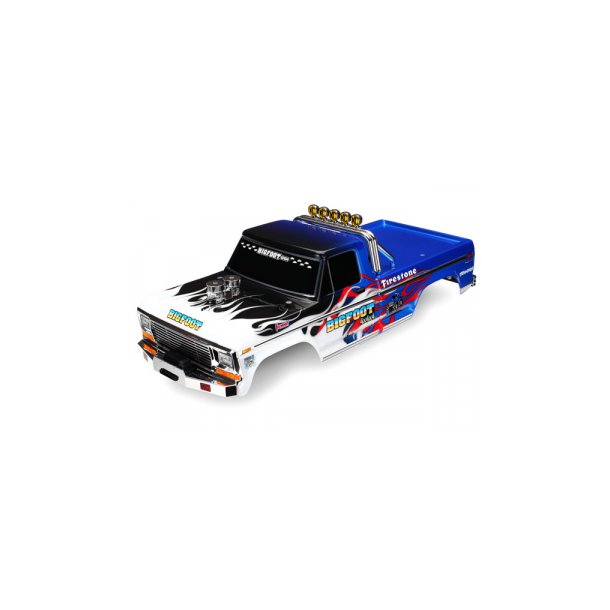 Body BigFoot Flames Painted