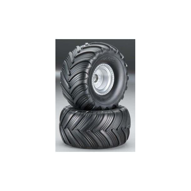 Tires &amp; Wheels Terra Groove/Satin Chrome 2.2/3.0 Truck (2)