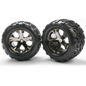 Tires & Wheels Talon/All-Star Black Chrome 2.8