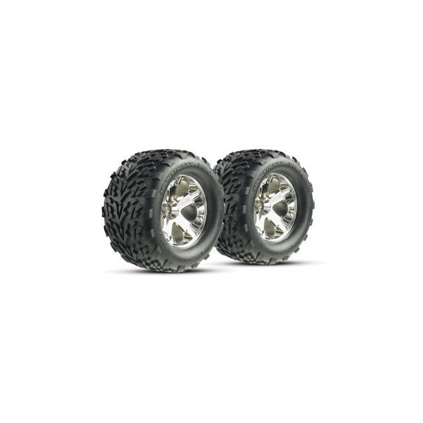 Tires &amp; Wheels Talon/All-Star Chrome 2.8" (2)