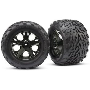 Tires & Wheels Talon/All-Star Black Chrome 2.8