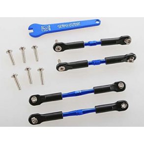 Turnbuckle Camber Link Set Aluminium Blue