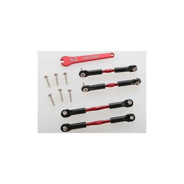 Turnbuckle Camber Link Set Aluminium Red