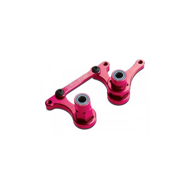 Steering Bellcrank Aluminium Pink