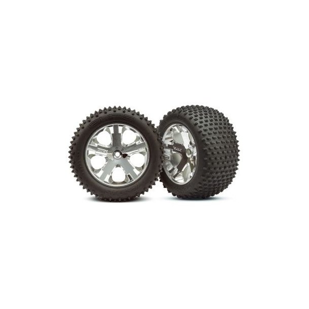 Tires &amp; Wheels Alias/All-Star Chrome 2,8" Rear (2)