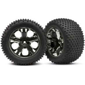 Tires & Wheels Alias/All-Star Black Chrome 2.8
