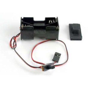 Battery Holder with On/Off Switch (Rubber Cover)