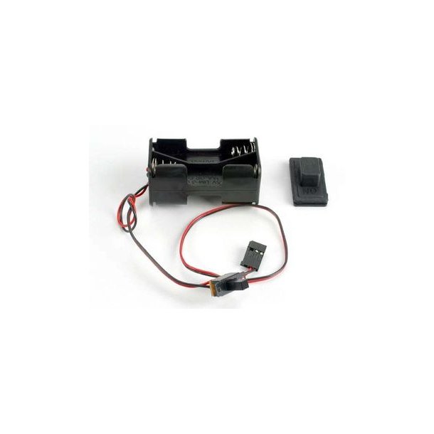 Battery Holder with On/Off Switch (Rubber Cover)