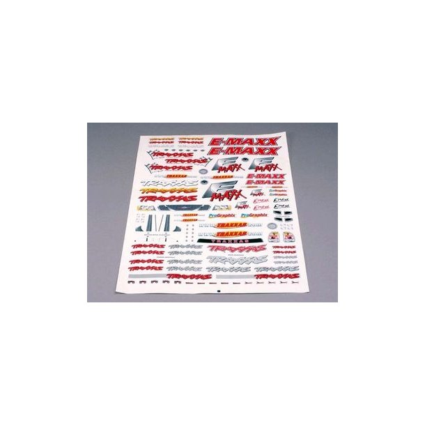 Decal Sheet E-Maxx