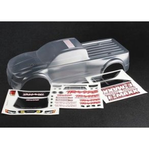 Body E-Maxx Brushless Clear