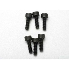 Screws M2.5x8mm Cap-head Hex Socket (6)