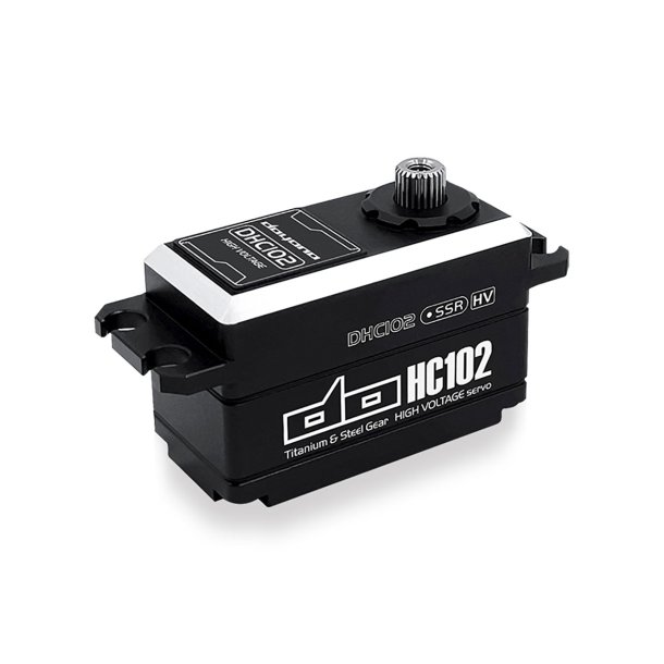 Doyono Coreless Servo HV Low Profile CNC Aluhus 15.0kg/0.054sec @8.4V
