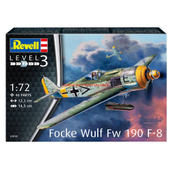 Revell modelst Focke Wulf Fw190 F-8 1/72