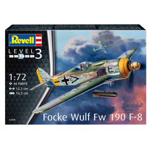 Revell modelst Focke Wulf Fw190 F-8 1/72