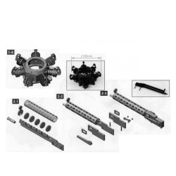 Fokker E 3 / 1200 mm trbyggest