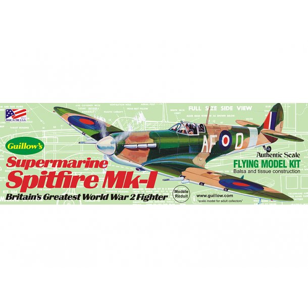 Supermarine Spitfire model kit