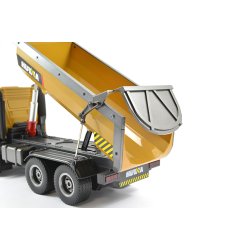 HUINA RC TIPPER/DUMP TRUCK 2.4G 10CH WITH DIE CAST CAB, BUCKETS AND WHEELS