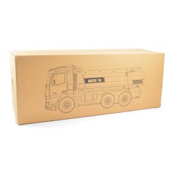 HUINA RC TIPPER/DUMP TRUCK 2.4G 10CH WITH DIE CAST CAB, BUCKETS AND WHEELS