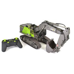 HUINA 1/14TH EXCAVATOR DIECAST CAB/BUCKET, HI-TORQUE DIG SYSTEM