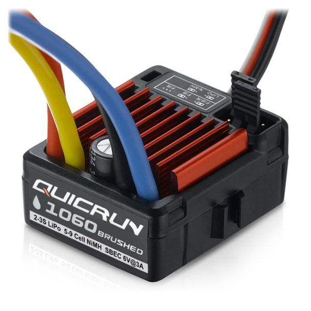 QuicRun 1060 Brushed ESC T-stik 60A 