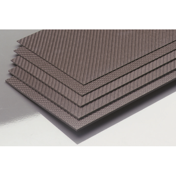 Karbonplade 350 x 150 x 1,0mm 