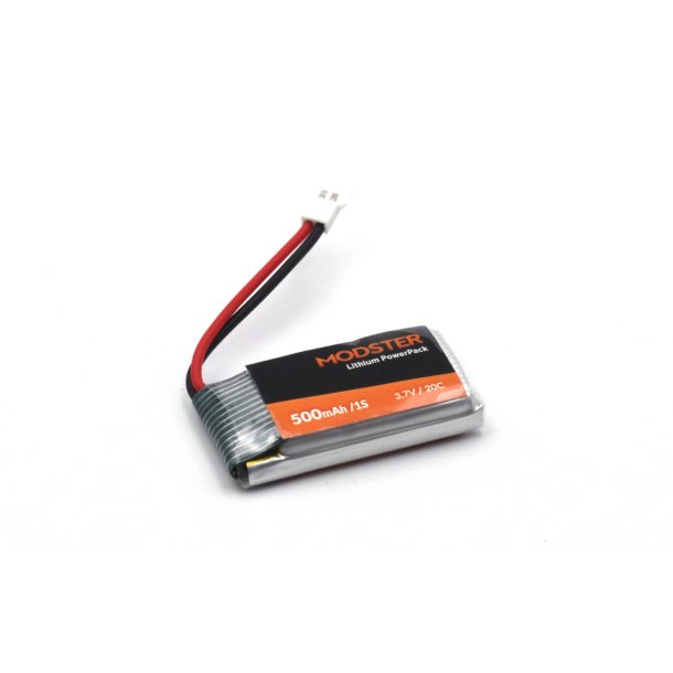  LiPo Batteri 1S 3,7V 500mAh 