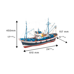  Marina II Tuna Fishing Boat 1/50  Artesenia 