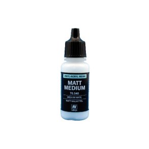 Vallejo 189:MODELCOLOR 540-17ML. MATTE MEDIUM