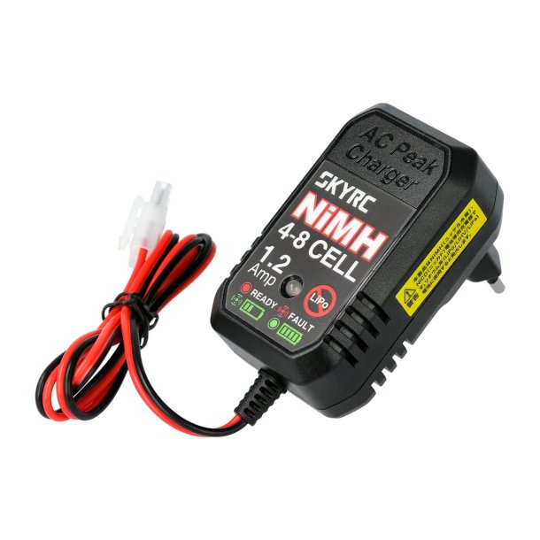 SkyRC SkyRC eN18 Charger NiMh 4-8 cells 1,2A m. Tamiya stik