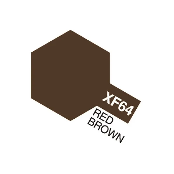 Tamiya Acrylic Mini XF-64 Red Brown (mat)