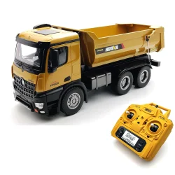Huina RC Tipper Dumptruck 2,4Ghz 2022 Version fuld metal