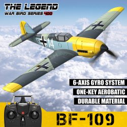 Messerschmidt BF-109 400mm m. Gyro